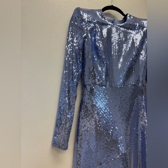 Sequined stretch-tulle gown - Picture 4 of 5